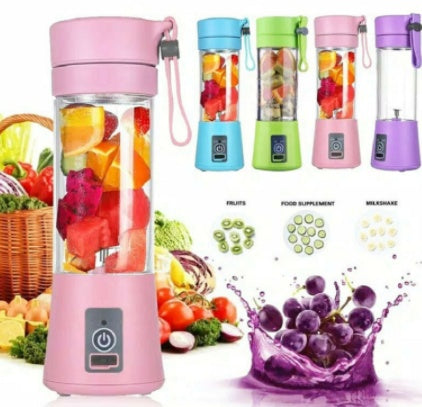 USB Rechargeable Portable Blender | 6-Blade Mini Smoothie Maker
