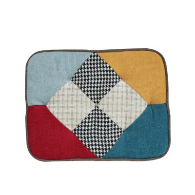 Patchwork Rocking Chair & Footstool Set